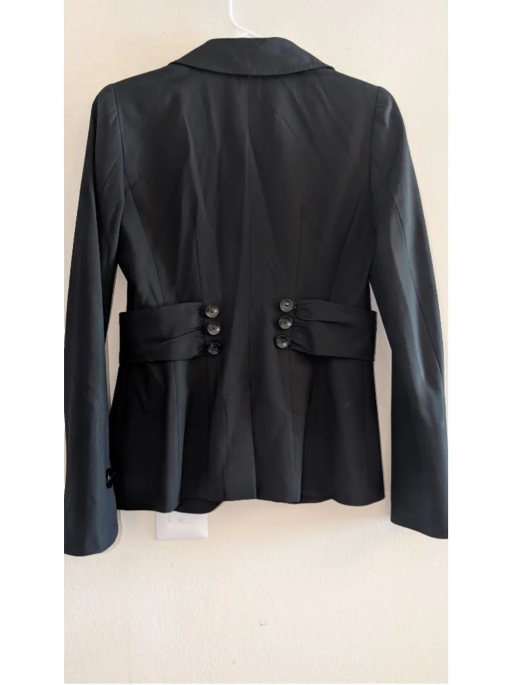 Classiques Entier Black Blazer Jacket Size 2 Women